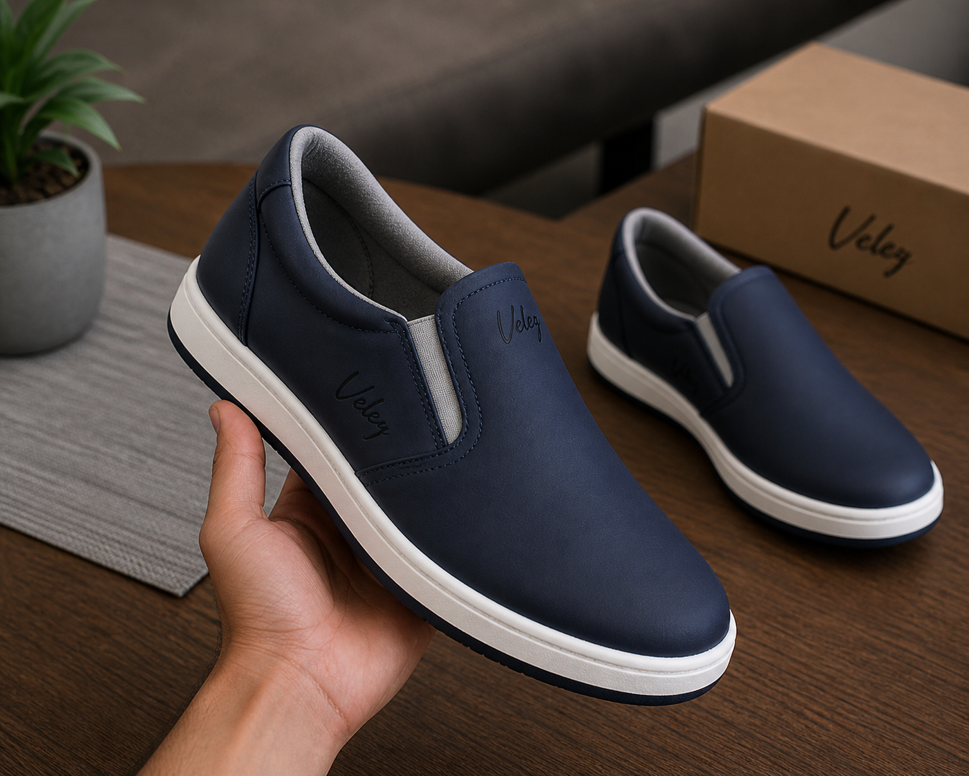 MOCASÍN MASCULINO - CUERO GENUINO