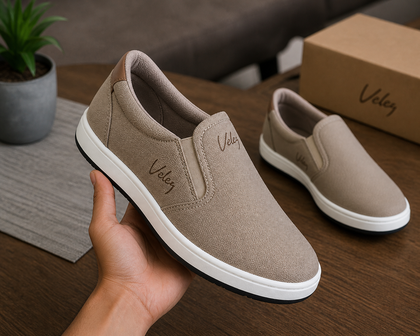 MOCASÍN MASCULINO - CUERO GENUINO